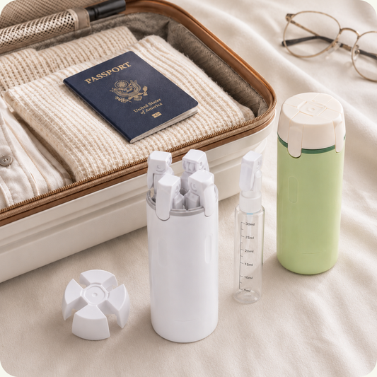 4 In 1 Travel Dispenser